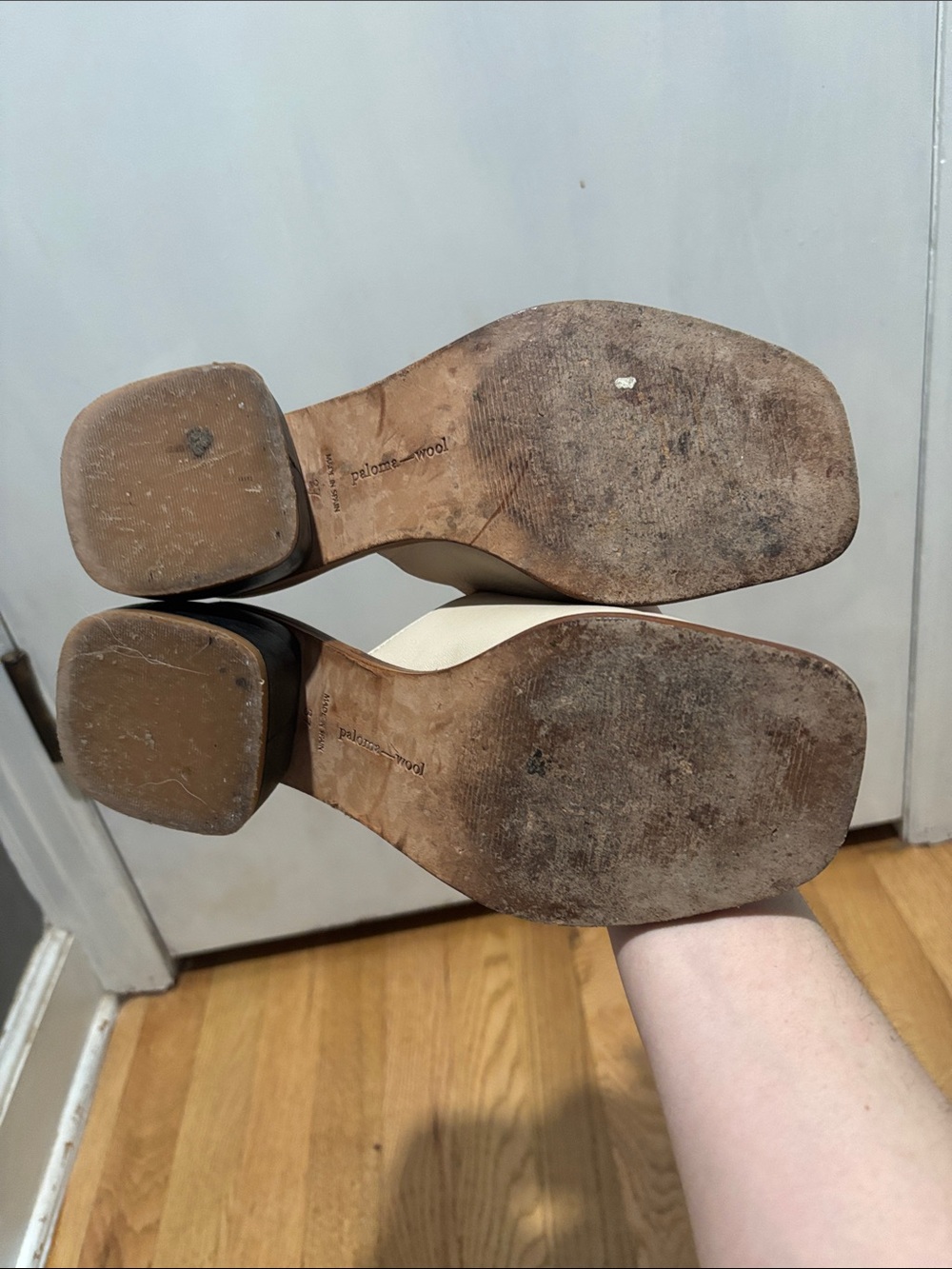 PALOMA WOOL balance yin yang heeled mules - Picture 2 of 9